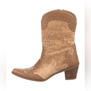 Stuart Weitzman Western Cowboy Boots Sz 10